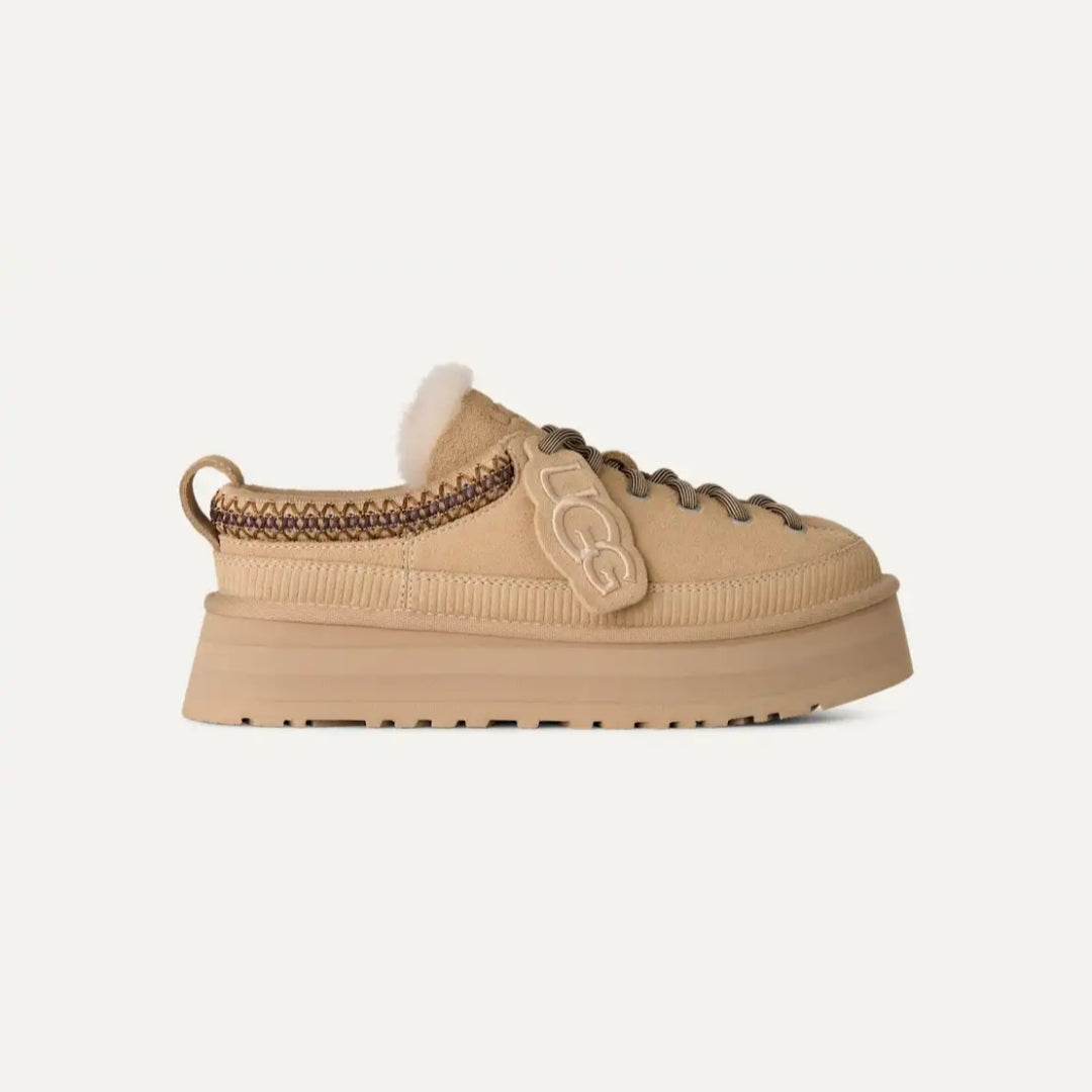 UGG Heritage Lace-Up Slipper SANDCASTLE COLOR